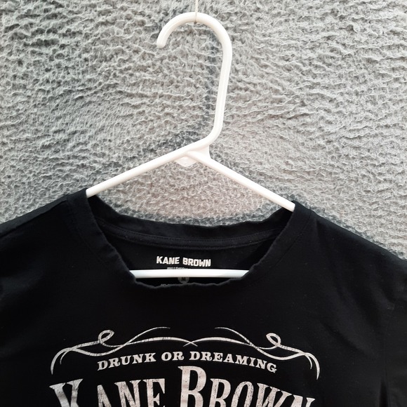 Kane Brown Shirt Womens Medium Black Country Music Graphic Band Tee Western - Picture 7 of 7